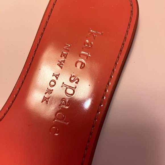 Kate Spade ♠️ Beachy Flats /Silky Bow Summer Slides - Elegant & Comfortable 8.5 - Picture 7 of 12